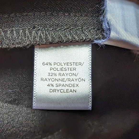 Loft Ann Taylor Black Sleeveless Sheath Bodycon Dress Woman 0 - Picture 9 of 11